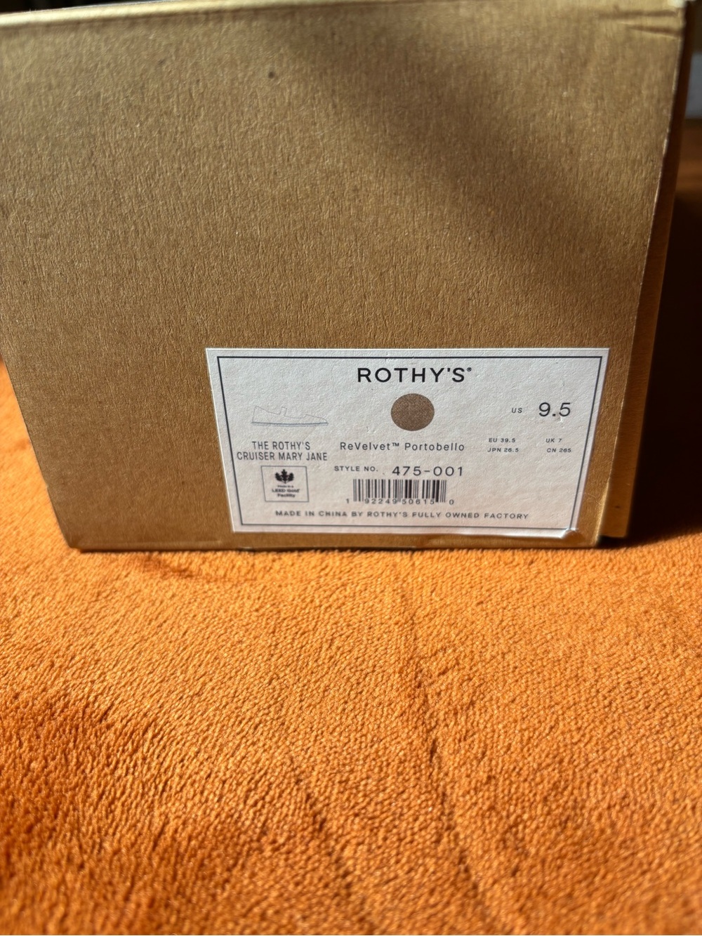 Rothy's ReVelvet Portobello The Rothy’s Cruiser Mary Jane - Picture 6 of 6